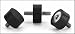 Rubber Vibration Dampening Mounts, #6-32 x .25"L Double Threaded Mounts, .43"OD x .4"L Rubber (Pack of 10)