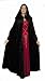 01005 Charades Panne Velvet Hooded Cloak
