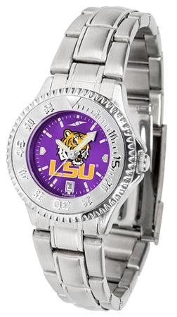 Louisiana State LSU Tigers NCAA Womens Steel Anochrome Watch