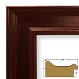 24x36 Picture Frame / Poster Frame 2 Wide Complete Mahogany Frame (FM97MA)