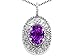2.00 cttw 10k Gold Genuine Oval Amethyst and title=