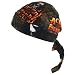 New "Aces and Eights" Sewn - Molded Bandana Bandanna, Biker Skull HAT Cap, Head Scarf