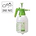 ITISLL 68oz Garden Pump Sprayer Portable Yard & Lawn Sprayer for Spraying Weeds/Watering/Home Cleaning/Car Washing (0.5 Gallon
