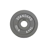 CAP Barbell 10 lb Gray Olympic Weight Plate