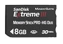 SanDisk ExtremeIII MemoryStick Pro-HG Duo 8GB 転送速度30MB/sec SDMSHX3-008G-J31