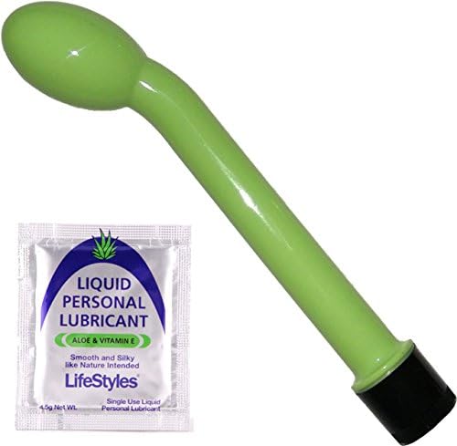 LifeStyles Lube Green & Black Waterproof 8 inch Multi-speed Prostate Massager