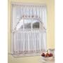 Apple Orchard Kitchen Curtain - 24'' tier (pr)