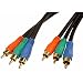 Electronics : Cables Unlimited AUD-1370-25 25 Feet RCA Component Video Cable