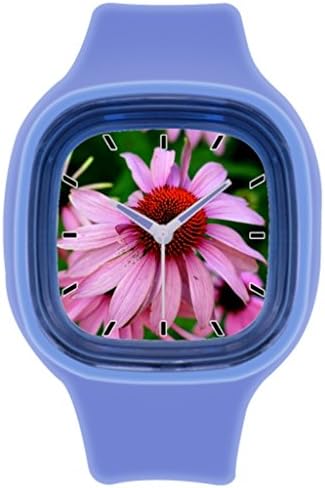 Kosmore Sports Pink Silicone Watch Bands Best Wrist Watches For Men Blue