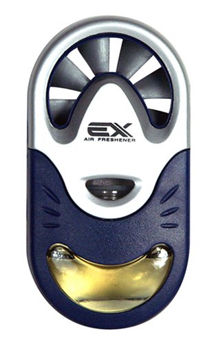 American Auto Accessories EX-4002 Air Freshener EX Silver Blue Jasmine
