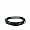 Fossil Herren-Armband Leder Textil Edelstahl Schwarz 18,2-19,7 Cm JF86182040