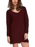 La Bella Donna Vestido Punto Solange (Burdeos)