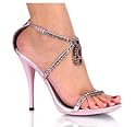 ECLAIR-47 Baby Pink Satin Sandals