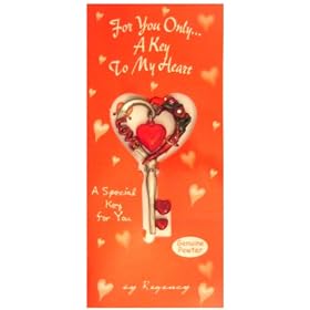 Pewter 'Key to My Heart' Romantic Gift