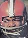 Jim Brown Cleveland Browns 16x20 Photo (Close Up with Helmet)