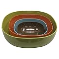 Melamine Nesting Bowls Set of 4 - Assorted