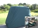 Deluxe 4 Passenger Golf Cart Cover - Hunter Green 112"l X48"x66"h