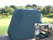 Deluxe 4 Passenger Golf Cart Cover - Hunter Green 112"l X48"x66"h