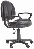 Pillow Back Task Chair - PurSoft Black
