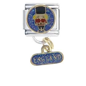English Boy Italian Charms Bracelet Link