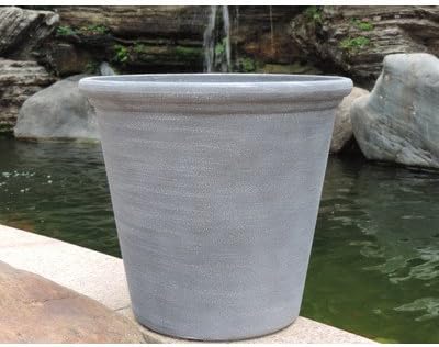 Round Pot Planter Size: 14.6" H x 10.4" W x 16.1" D