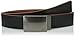 Kenneth Cole REACTION Men's 1 1/4 in. Reversible Plaque Belt With Textured Strap