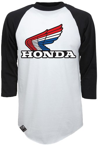 HONDA' Vintage Raglan Baseball Shirt