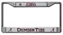 Alabama Crimson Tide Script A Chrome Frame