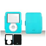 Apple Ipod Nano 3rd Generation METAL Solid Dark Blue Protective Case