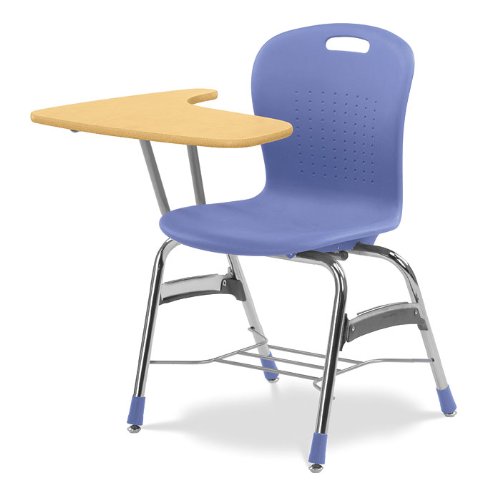 Virco SG418TAFBR Sage 4Leg TabletArm Chair Desk (Virco SG418TAFBR) Soletoma