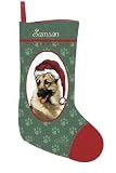 Personalized Dog Christmas Stocking - German Shepherd