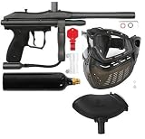 Spyder Sonix Kit Paintball Gun Package - Titanium