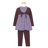 Bonnie Jean Girls 2 6x Two Fer Mock Top with Legging, Multi Color, 5 Bonnie Jean Girls 2 6x Two Fer Mock Top with Legging, Multi Color, 5