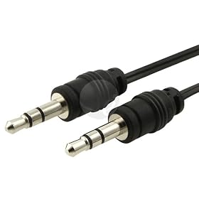 Click here to buy 3.5MM Jack Car Audio Auxiliary Cable for iPod Touch by eforcity.