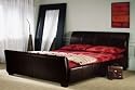 Brand new Manhattan 4FT  6 Brown sleigh leather bed