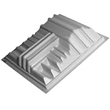 Auralex TFUS Diffusors; Made of a High Impact, Paintable Plastic; Box of 4- 23 1/4x 23 1/4x 6 Diffusors in White Only