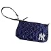 New York Yankees Quilted Wristlet, Navy