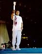Muhammad Ali w/ 1996 Olympics Torch 8x10