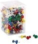 magnetoplan - Bte 200 Punaises couleur pour tableau li�ge