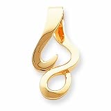 14k Fits Up To 10mm Regular & 8mm Fancy/Reversible Fancy Omega Slide