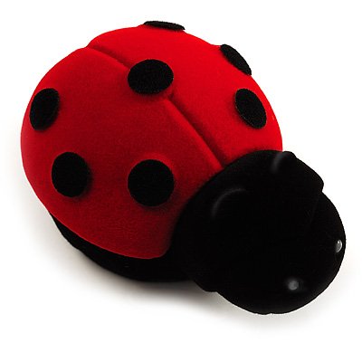 Happy Ladybug Box for Rings