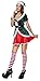 Ecilu Women's Plus Size Cutie Holiday Honey Elf Helper Christmas Costume