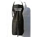 Black "Will Cook for Sex" Embroidered Apron