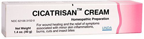 UNDA - Cicatrisan Cream - Homeopathic Remedy Helps Soothe and Heal Skin Irriations† - 1.4 oz. (40 g)