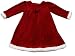 LeTop Velour Santa Dress for Infants and Toddlers