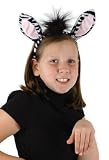 Zebra Ears And Tail Set - One Size