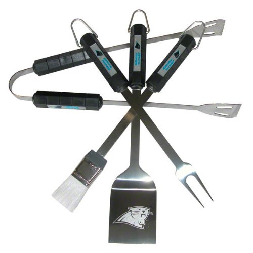 Siskiyou Sports  Carolina Panthers 4 pc NFL BBQ Set