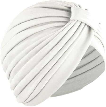 sur la tete White Turban