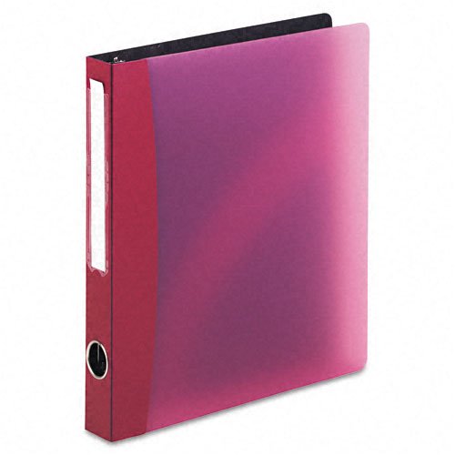 Avery : Easy Access Round Ring Reference Binder, 1in Capacity, Burgundy -:- Sold as 2 Packs of - 1 - / - Total of 2 Each