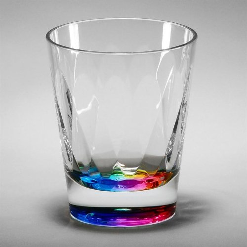 Merritt International Rainbow Prism 14 oz Tumbler, Set of 2 (25600